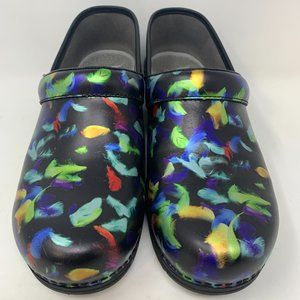 Dansko Women's Clog LT Pro Plume Multi-color Size 42 US 12M Leather